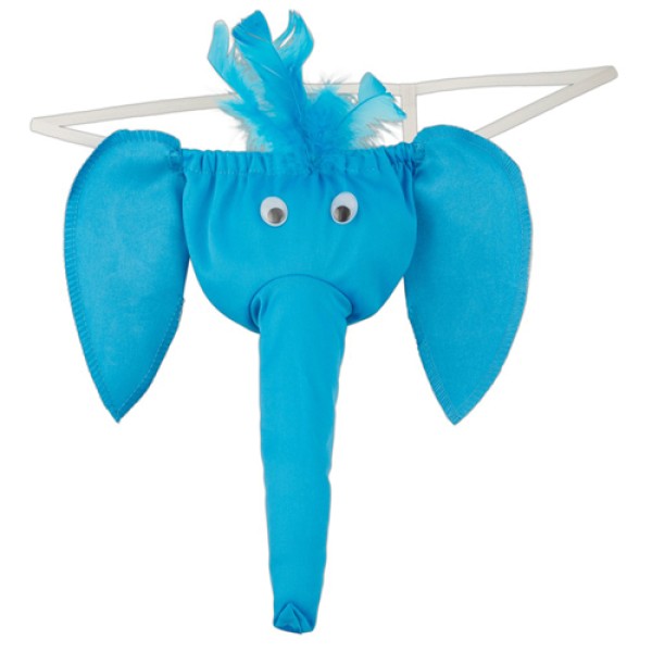 Mens String Svenjoyment Underwear Elephant Blue Mens String Svenjoyment Underwear Elephant Blue