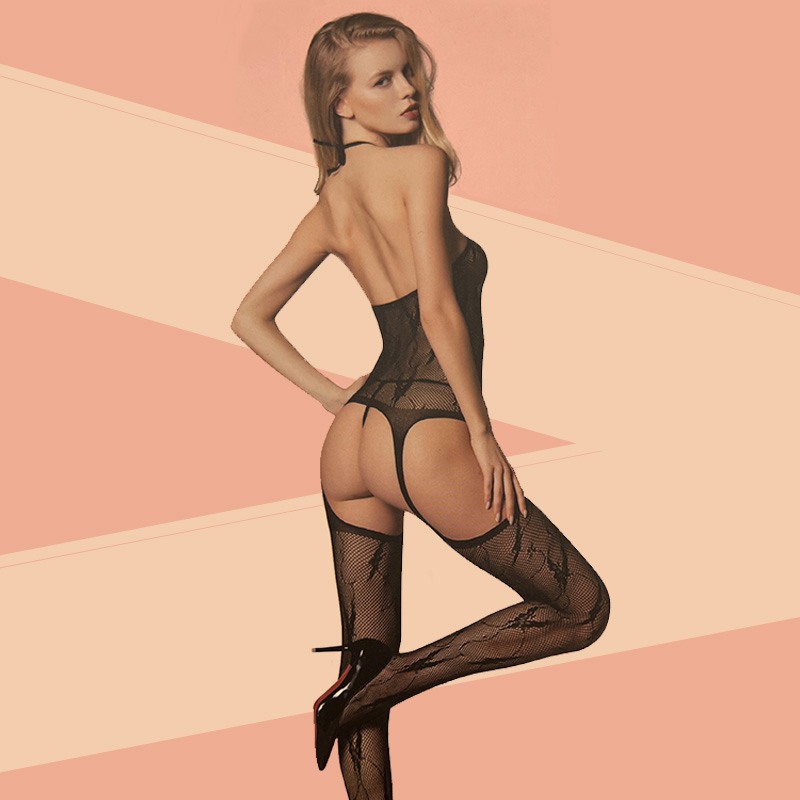 Top Melissima Ολόσωμο Καλσόν Butterfly Sexy Baby Μαύρο Ολόσωμα Καλσόν