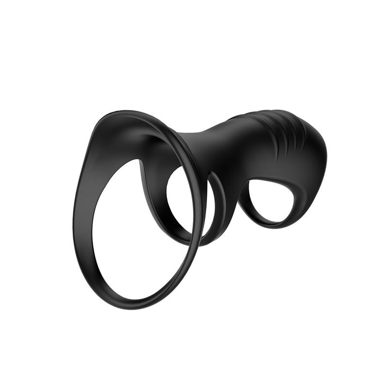 Toro Δαχτυλίδι Πέους Triple Cock Ring Toro Driade Μαύρο Δαχτυλίδια Πέους