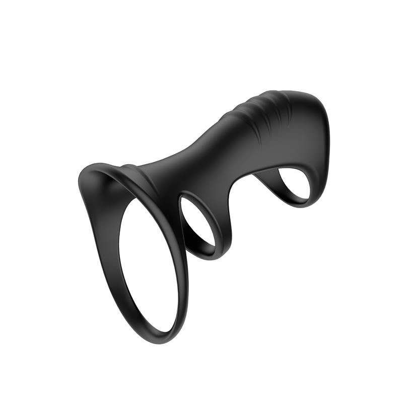 Toro Δαχτυλίδι Πέους Triple Cock Ring Toro Driade Μαύρο Δαχτυλίδια Πέους