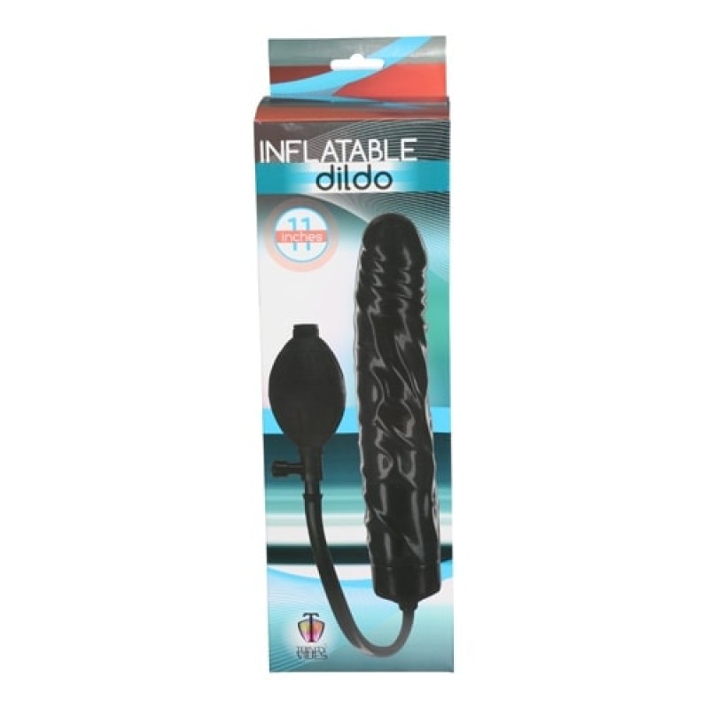 Realistic Dildo Trinity Vibes Inflatable 28cm Black Trinity Vibes Realistic Dildo Trinity Vibes Inflatable 28cm Black Realistic