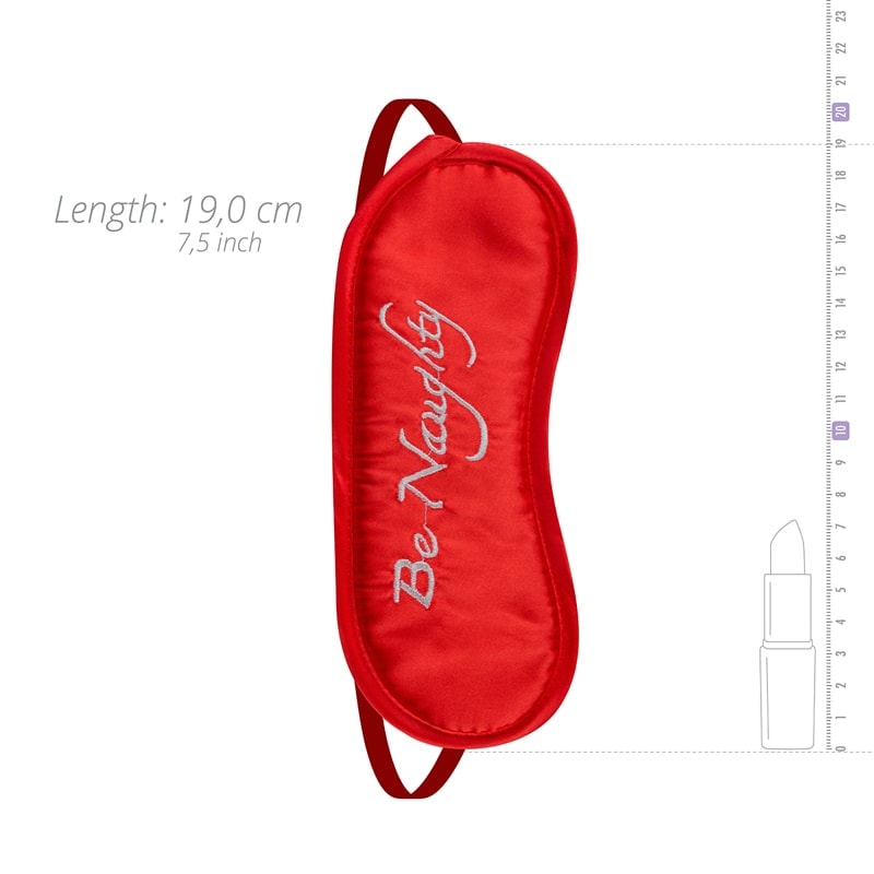 Whipped Eye Mask Whipped Be Naughty Red Masks