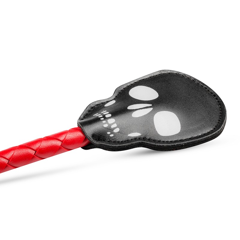 Skull Whip Whipped Red Whipped Skull Whip Whipped Red Floggers & Paddles