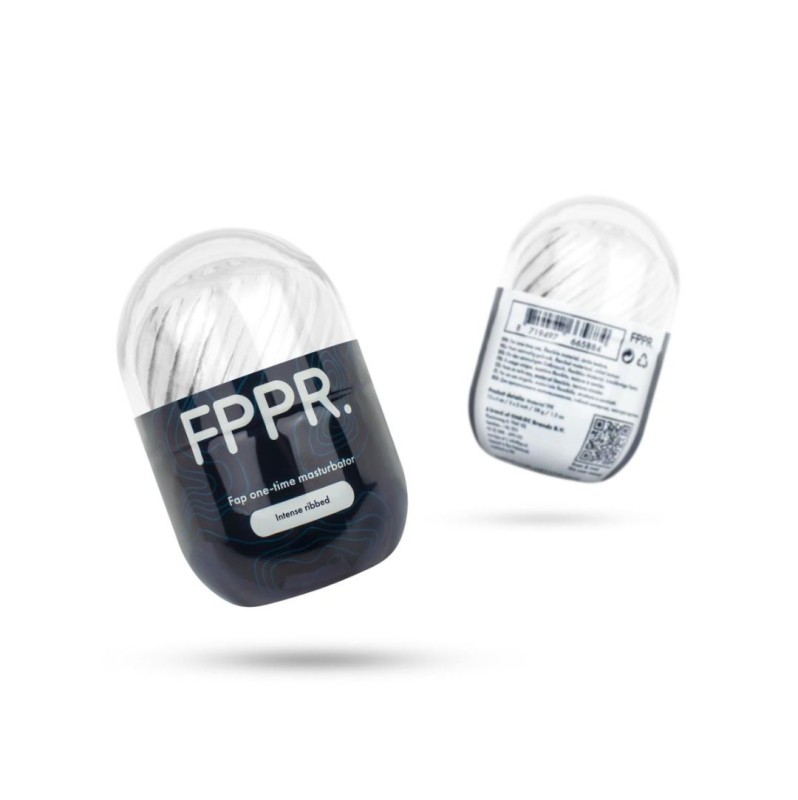 Stroker FPPR Fap One-time Ribbed Texture Clear