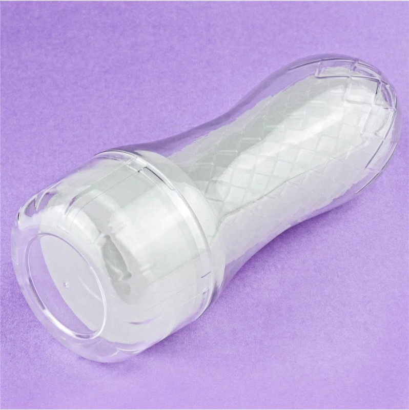 Stroker Lovetoy Lumino Play Ribbed Clear