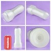 Stroker Lovetoy Lumino Play Ribbed Clear