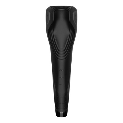 Vibrating Stroker Satisfyer Men Wand Black Vibrating Stroker Satisfyer Men Wand Black