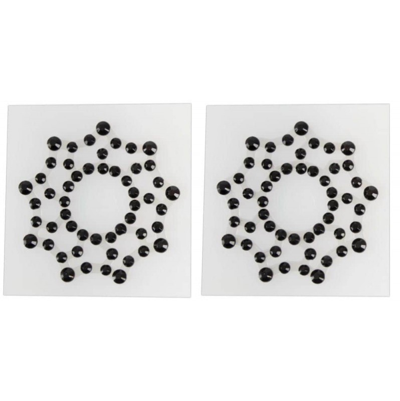 Nipple Stickers Cottelli Collection Black