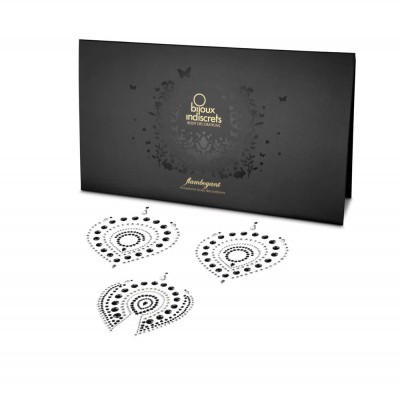 Skin Jewelry Bijoux Indiscrets Flamboyant Black/Silver Skin Jewelry Bijoux Indiscrets Flamboyant Black/Silver