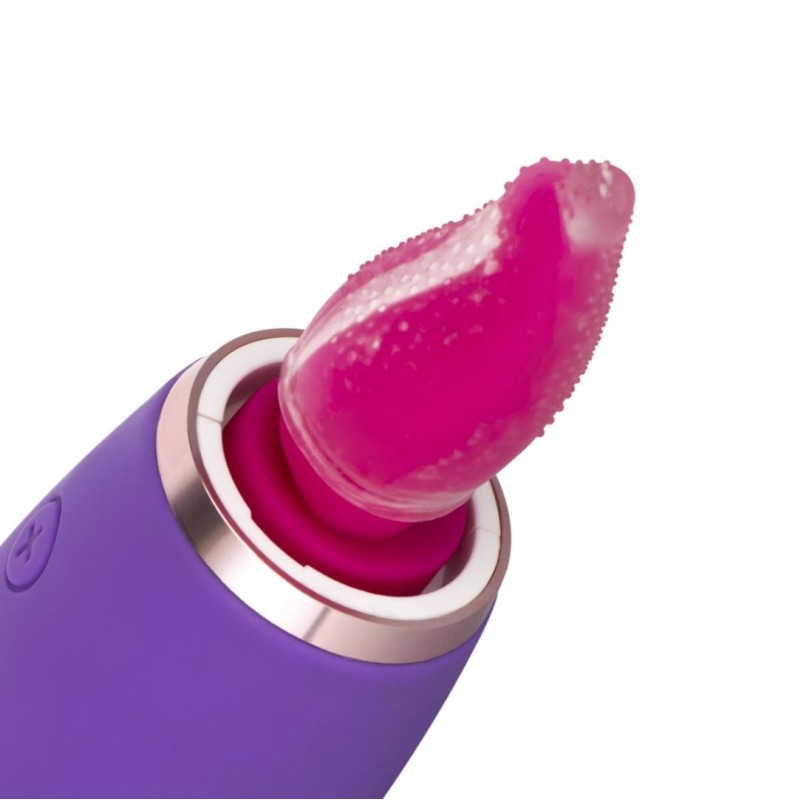 Pleasure Pump with G-Spot Vibrator Easytoys Purple