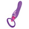 Pleasure Pump with G-Spot Vibrator Ultimate Pleasure Purple