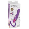 Pleasure Pump with G-Spot Vibrator Ultimate Pleasure Purple