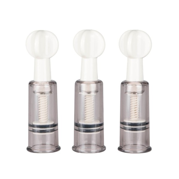Nipple & Clit Suckers 3pcs Easytoys