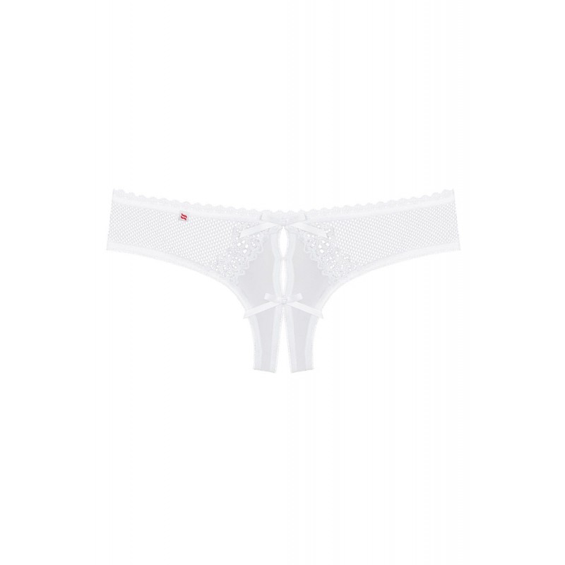 Crotchless Thong Obsessive Alabastra White Crotchless Thong Obsessive Alabastra White