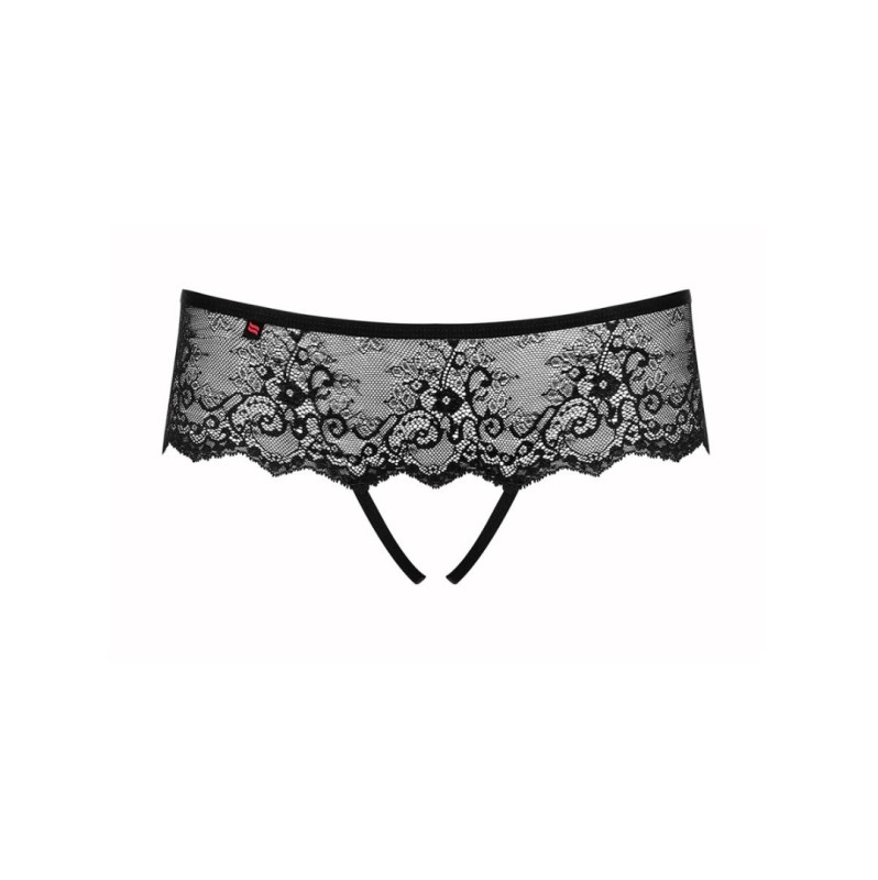 Crotchless Panties Obsessive Merossa Black