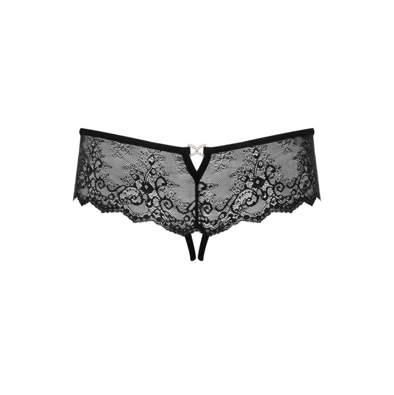 Crotchless Panties Obsessive Merossa Black