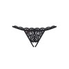 Crotchless Thong Obsessive 831 Black