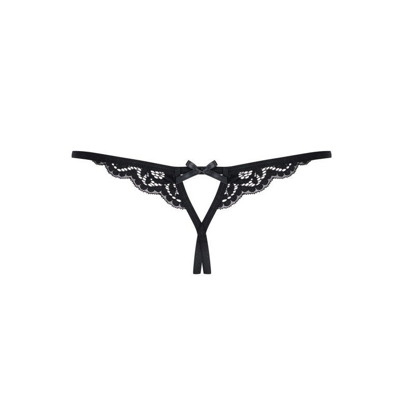 Crotchless Thong Obsessive 831 Black