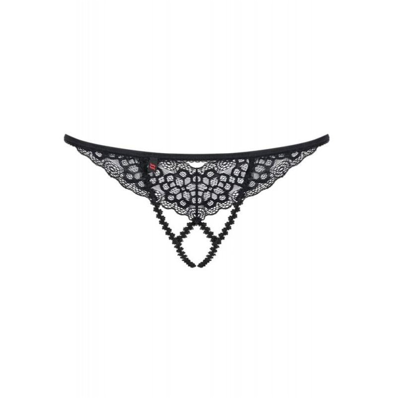 Crotchless Thong Obsessive Liferia Black