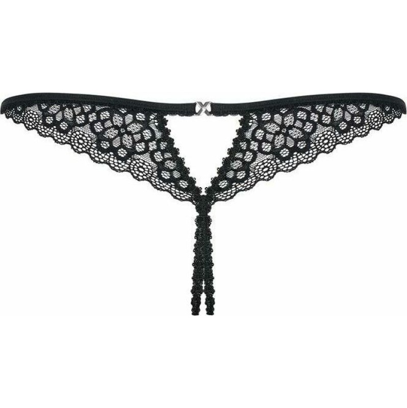 Crotchless Thong Obsessive Liferia Black