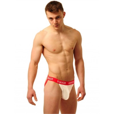 Mens Jockstrap M&K Fukker Red Mens Jockstrap M&K Fukker Red
