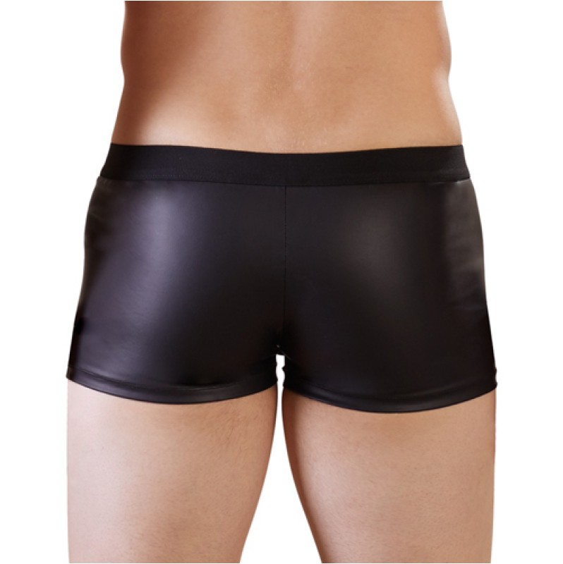 Mens Translucent Boxer With Powernet Inserts NEK Black