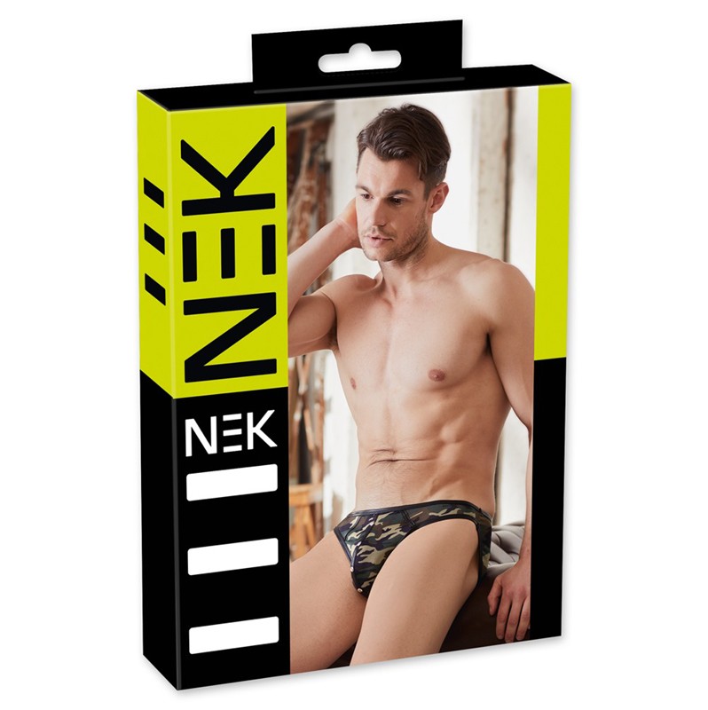 Mens Brief NEK Camouflage 