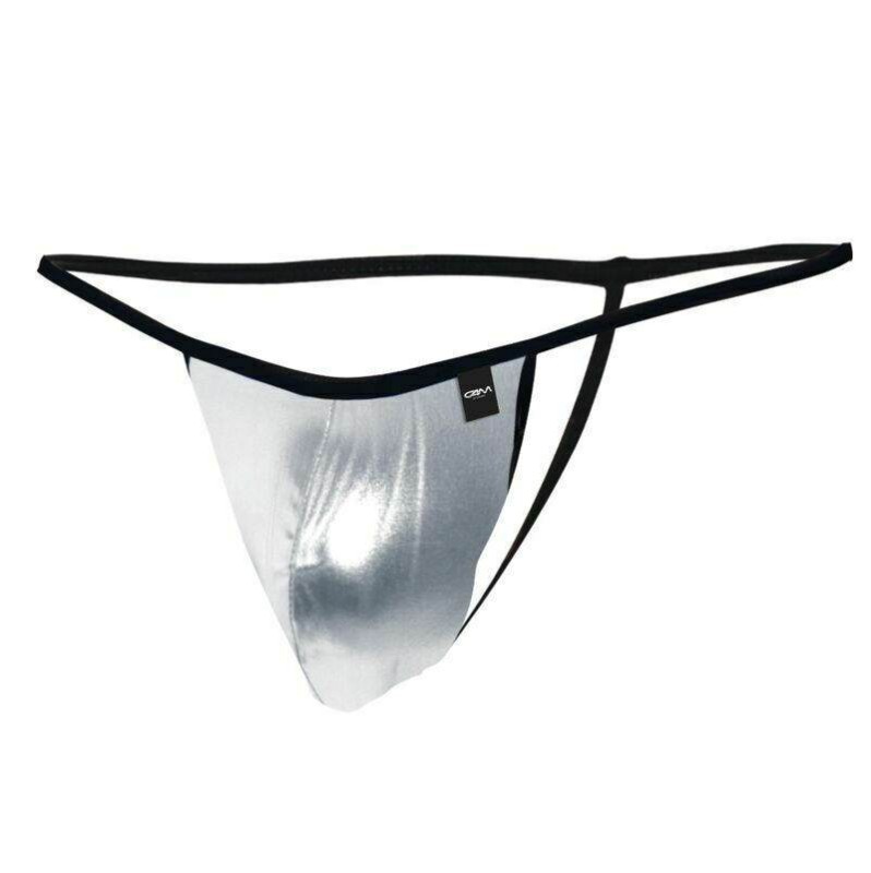 Mens String Cut4men Provocative Silver Skai