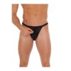 Mens String with Zipper Amorable Black