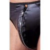 Mens Thong with Zip Svenjoyment Black