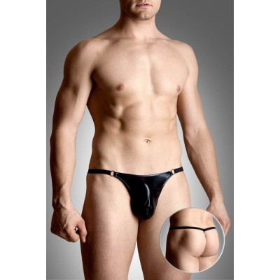 Mens String Softline 4487 Black Mens String Softline 4487 Black