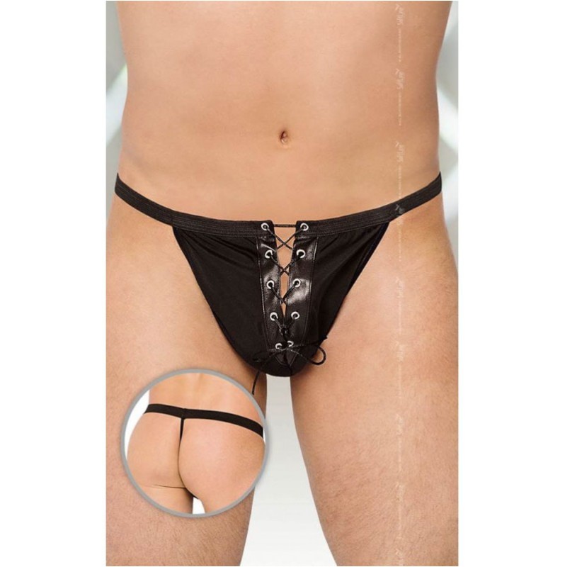 Mens String Softline 4497 Black