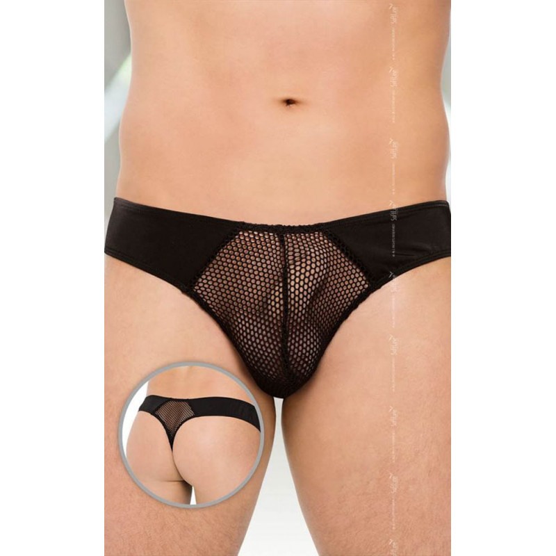 Mens Thong Softline 4514 Black