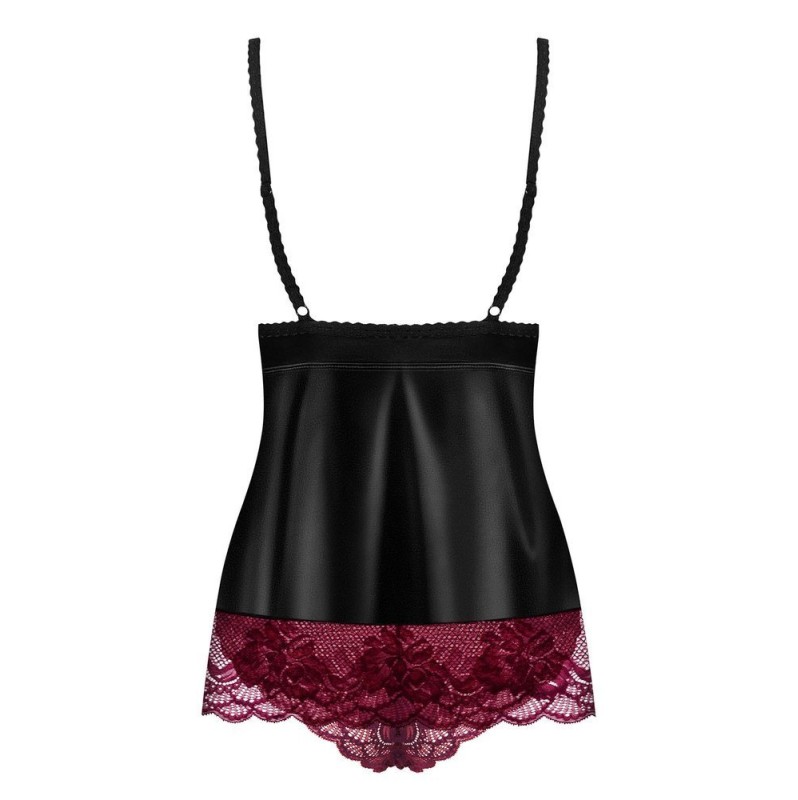 Babydoll & Panties Obssessive 842 Black