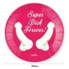 Paper-Carton Plates Lovetoy Pack of 6