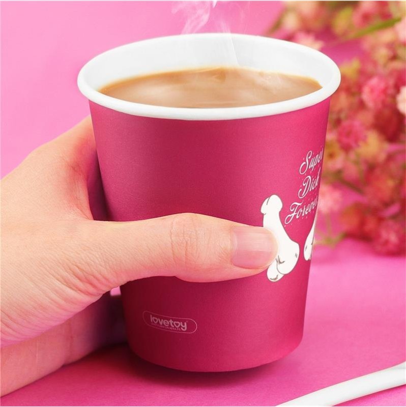 Paper Cups Lovetoy Pack of 6