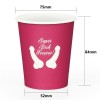 Paper Cups Lovetoy Pack of 6