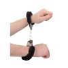 Furry Handcuffs Shots Black