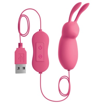 Clitoral Vibrator #Cute USB Vibrating Bullet Pink