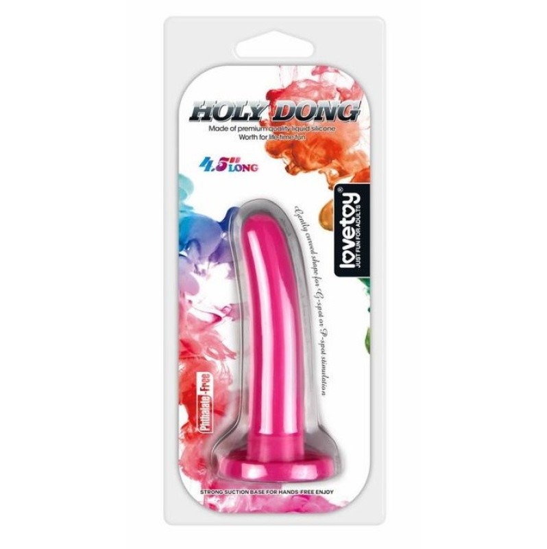 Dildo Lovetoy Holy Dong Small 12cm Ροζ