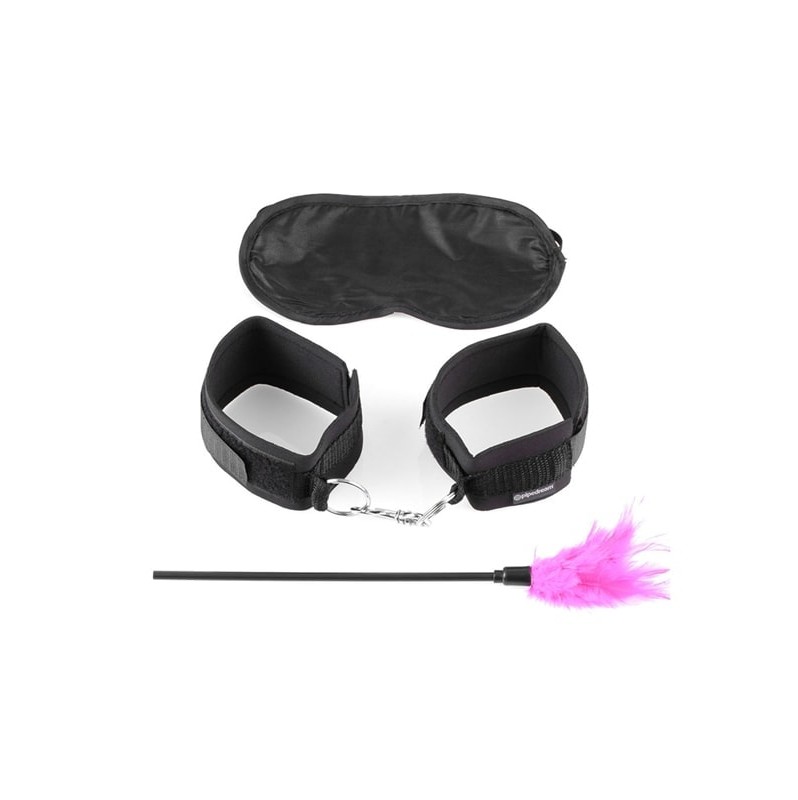 Erotic Set Fetish Fantasy Series Sensual Seduction Kit Black