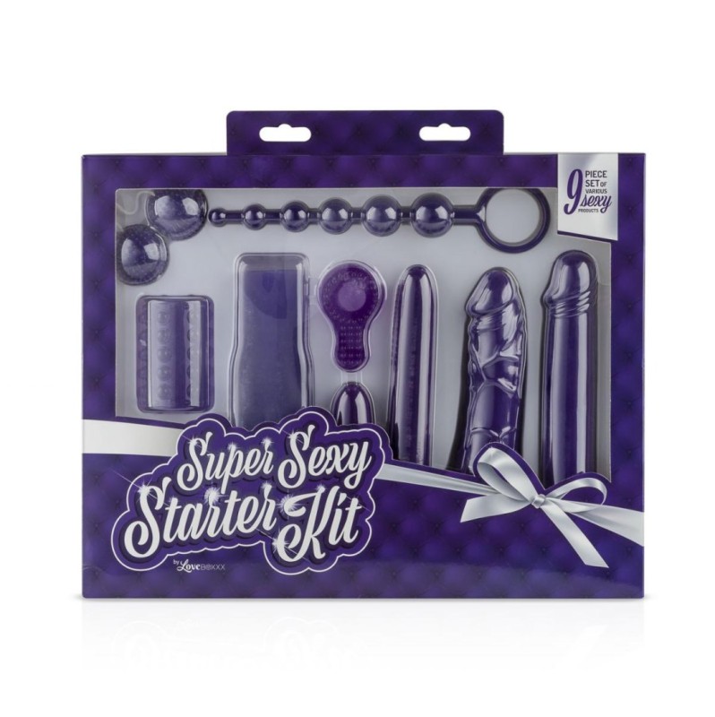 Erotic Set Loveboxxx Super Sexy Starter Kit Purple