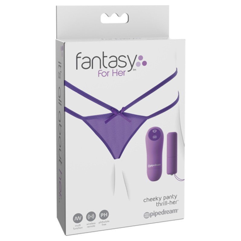 Εσώρουχο Δονούμενο Fantasy For Her Thrill Her Petite Panty Μοβ