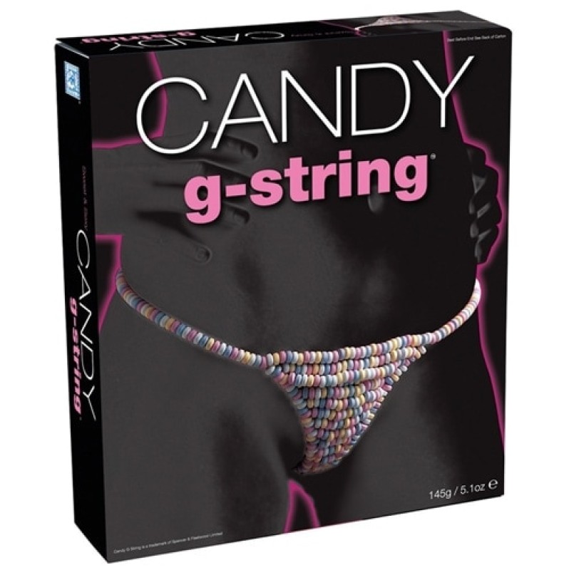 Φαγώσιμο Εσώρουχο Με Καραμέλες You2Toys Candy G-string Πολύχρωμο