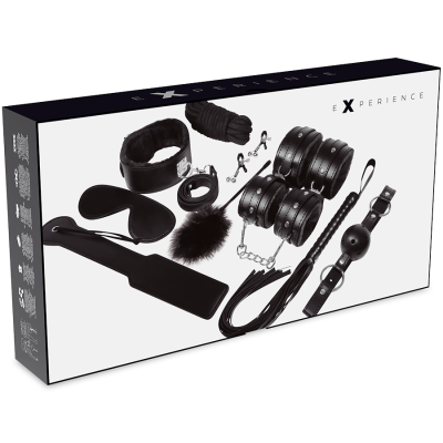 BDSM Fetish Kit Experience 11 Pieces Black Series BDSM Fetish Kit Experience 11 Pieces Black Series