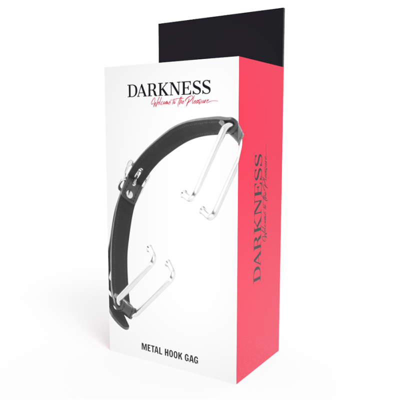 Metal Hook Gag Darkness Black