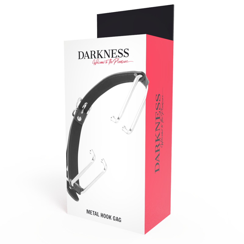 Metal Hook Gag Darkness Black