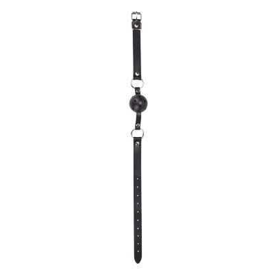 Ball Gag Breathable Ouch Black Ball Gag Breathable Ouch Black