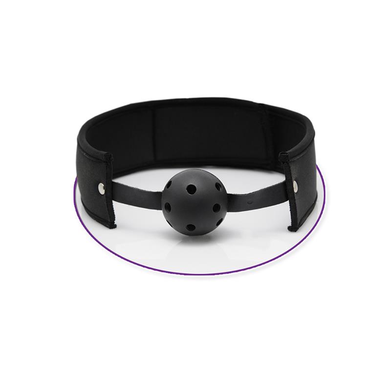 Ultra Breathable Ball Gag Fetish Fantasy Series Black