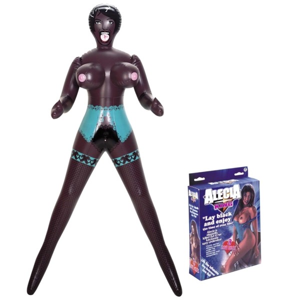 Inflatable Black Nmc Love Doll Alecia King Inflatable Black Nmc Love Doll Alecia King